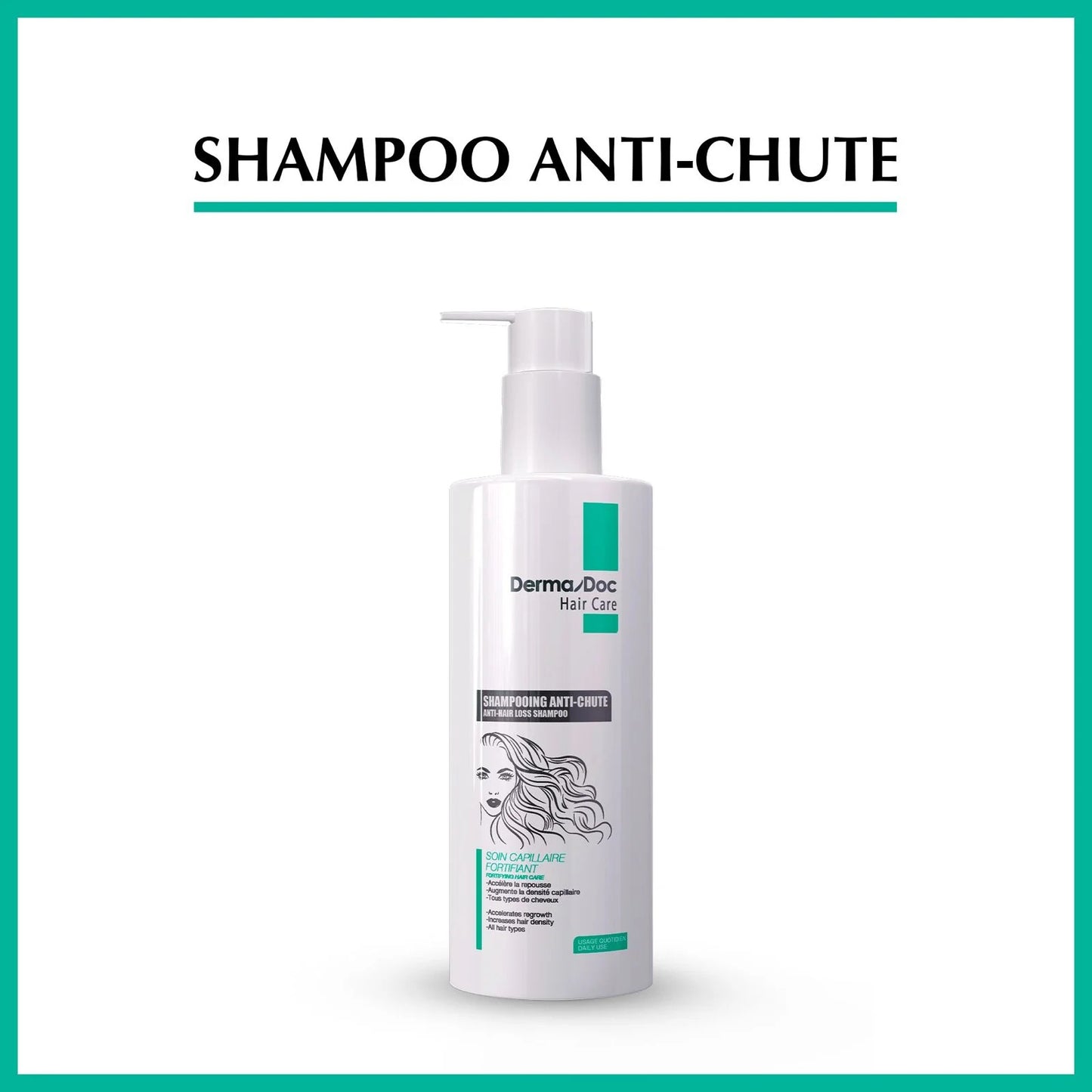 شامبو ديرما دوك المضاد لتساقط الشعر - DERMADOC SHAMPOOING ANTI - CHUTE - beauty - maghribiaشامبو ديرما دوك المضاد لتساقط الشعر - DERMADOC SHAMPOOING ANTI - CHUTE