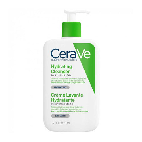 كريم التنظيف المرطب من سيرافي - CERAVE HYDRATING CLEANSER 473ML - beauty - maghribiaكريم التنظيف المرطب من سيرافي - CERAVE HYDRATING CLEANSER 473ML