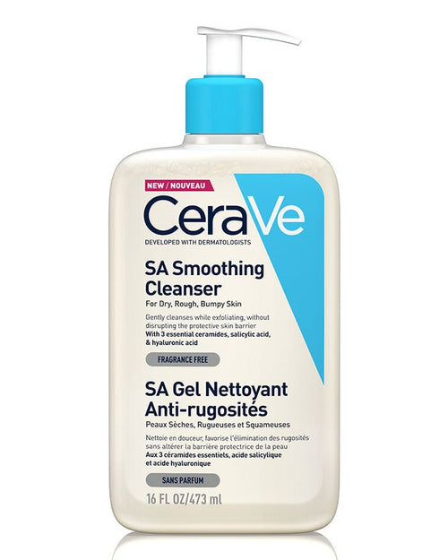 جل التنظيف المنعم من سيرافي - CERAVE SA SMOOTHING CLEANSER 473ML - beauty - maghribiaجل التنظيف المنعم من سيرافي - CERAVE SA SMOOTHING CLEANSER 473ML
