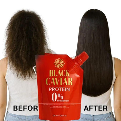 علاج البروتين بلاك كافيار للفرد البرازيلي - BLACK CAVIAR PROTEIN 0% FORMALDEHYDE 135ML - beauty - maghribiaعلاج البروتين بلاك كافيار للفرد البرازيلي - BLACK CAVIAR PROTEIN 0% FORMALDEHYDE 135ML